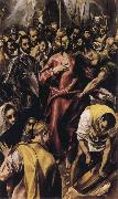 El Greco The Despoiling of Christ oil painting artist